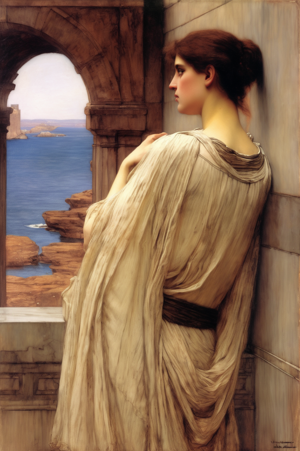 00476-1412574232-John William Waterhouse Style - sir lawrence alma-tadema woman looking out through.png